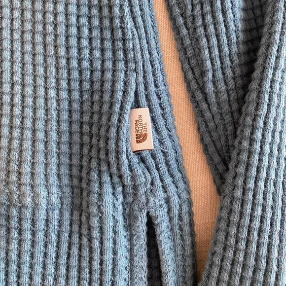 North Face Long Sleeve Waffle Knit - Picture 2 of 5